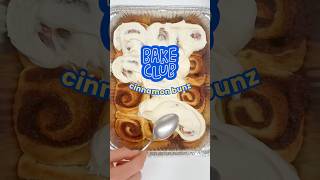 Homemade Bake Club Cinnamon Bunz 😋 #bakeclub #cinnamonrolls #christinatosi #baking