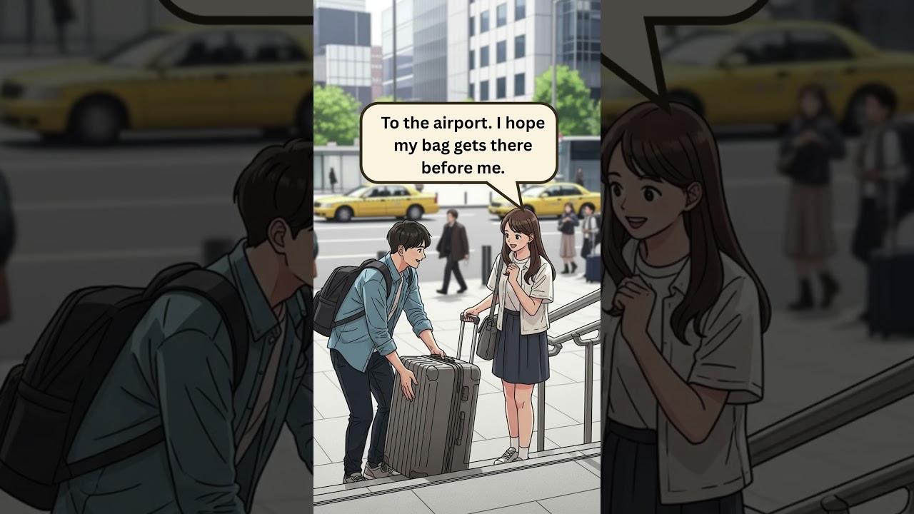 🧳 Helping with Luggage | Simple English Conversation for Beginners (A1&ndash;A2) #englishconversation