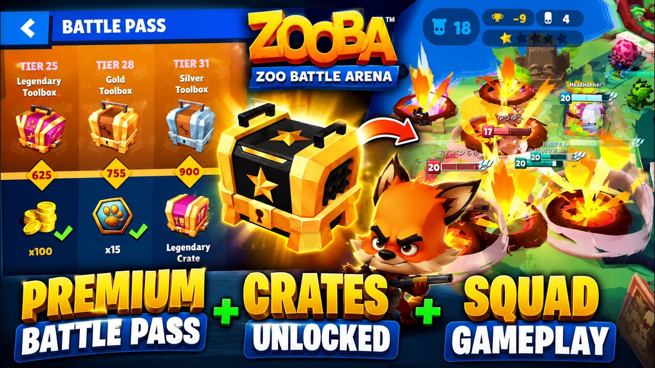 The Battle Pass Paid Off In The Next Game! | Zooba - YouTube