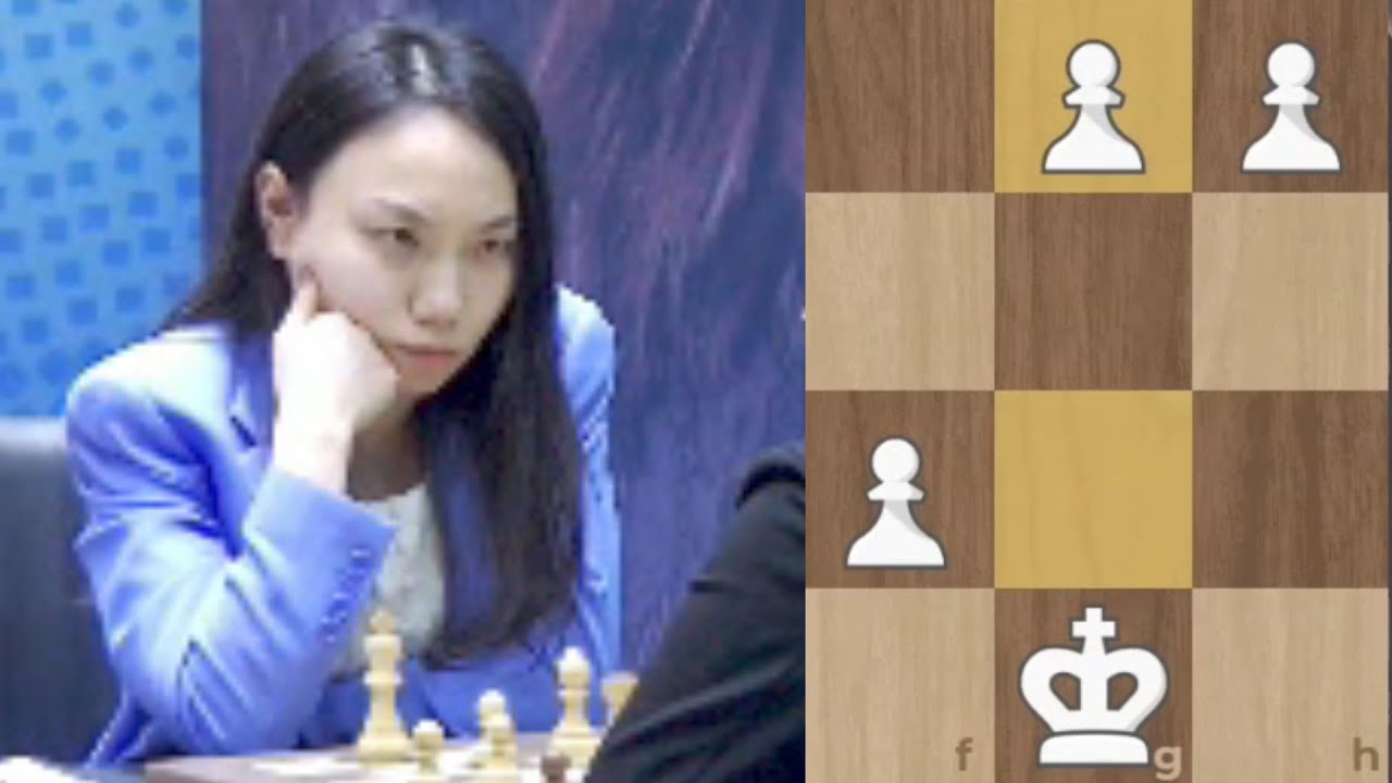 Lei Tingjie shows her victory in Game 4 vs Anna Muzychuk