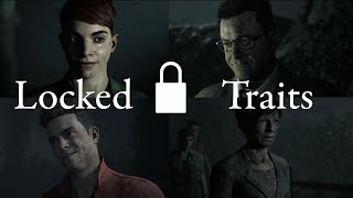 All Locked Traits in Little Hope: Variation Comparison