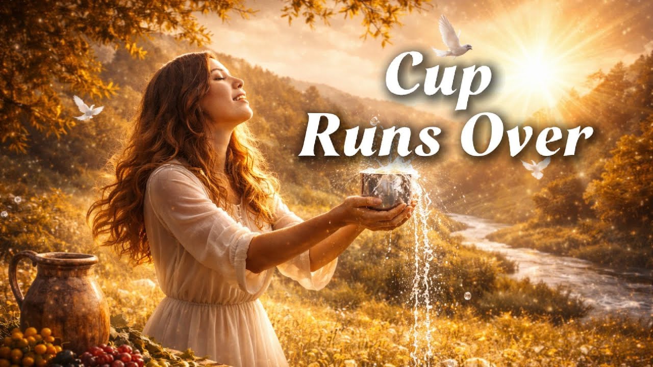 [🎶💗Christian Worship Song] Cup Runs Over with Lyrics [Official Audio/Lyric Video]