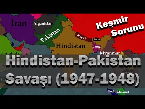 Hindistan-Pakistan Savaşı (1947-1948) ve Keşmir Sorunu