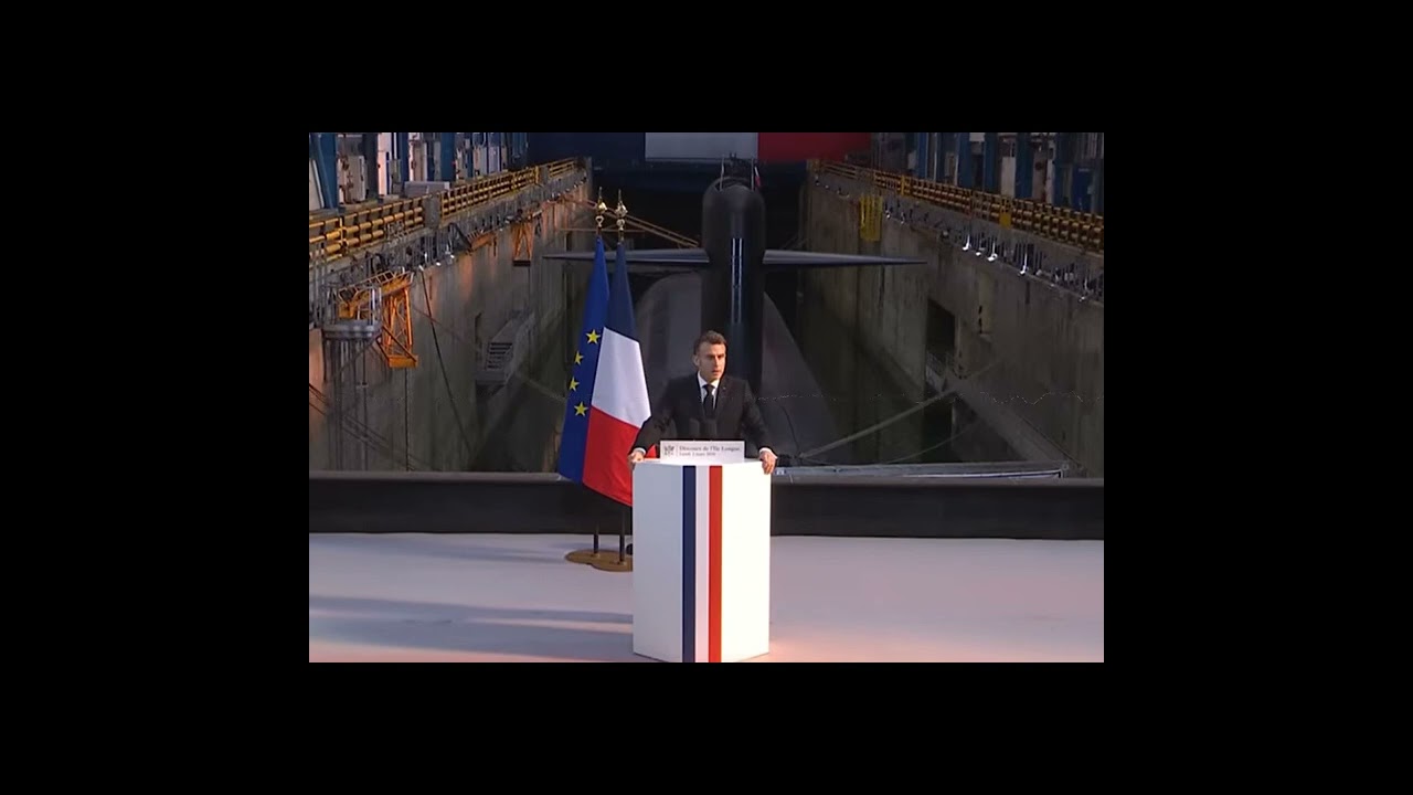 🎙️ Macron fremmer delt «avansert kjernefysisk avskrekking» for å skjule sin maktesløshet