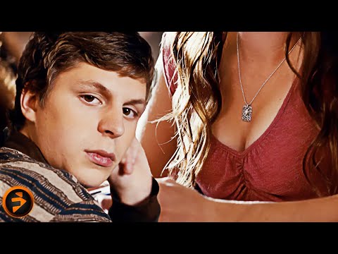 Michael Cera's Embarrassing Chest Stare Scene | SUPERBAD