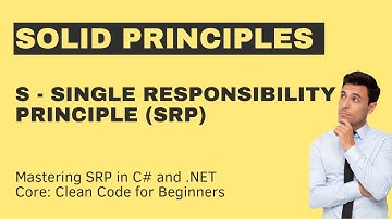 Mastering SRP in C# and .NET Core: Clean Code for Beginners
