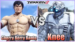 Tekken 8  ▰ Cherry Berry Banto (Law) vs Knee (Dragunov) ▰ Ranked Matches