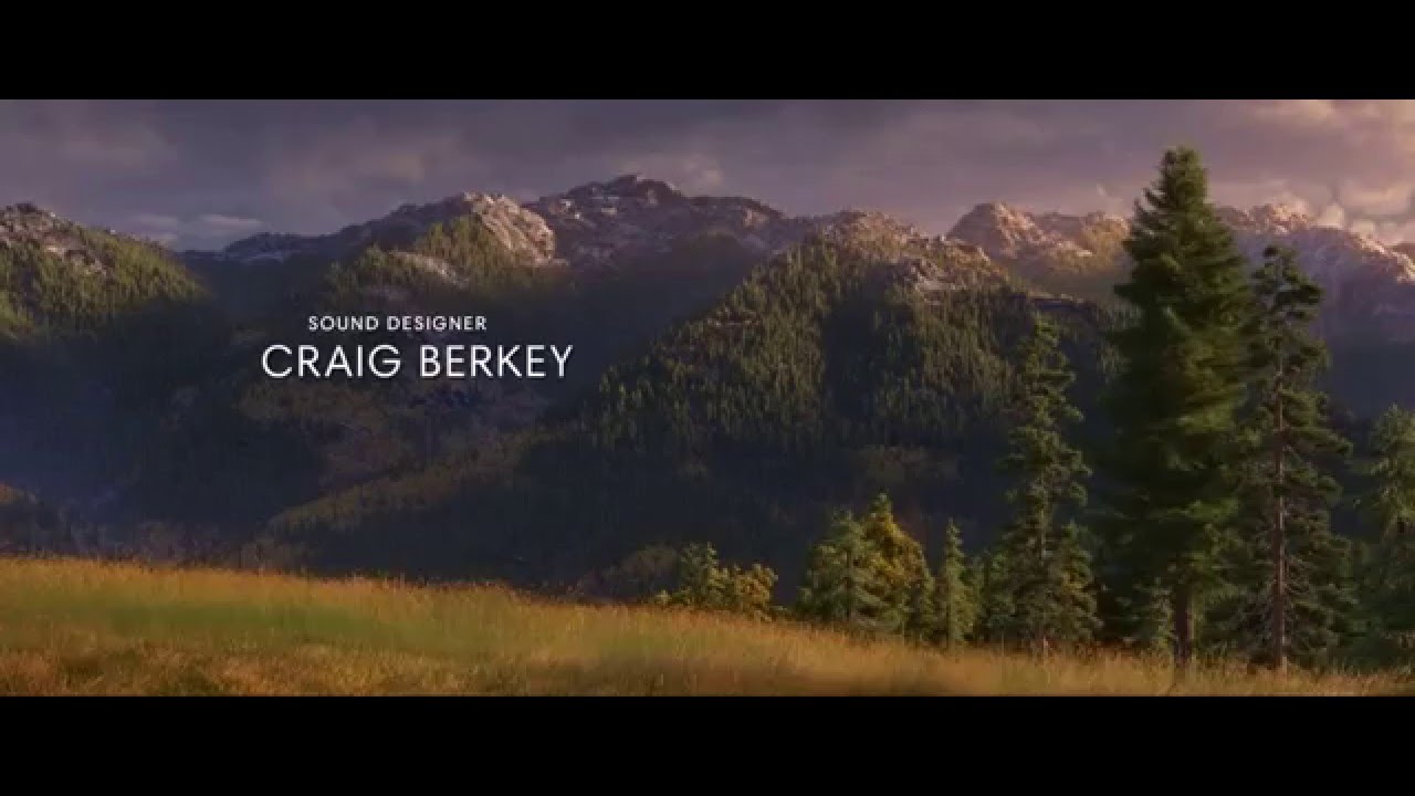 The Good Dinosaur - Landscape Photography at Credits Title (HD)