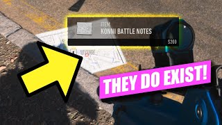 DMZ Battle Plans Guide: Konni Battle Notes Location