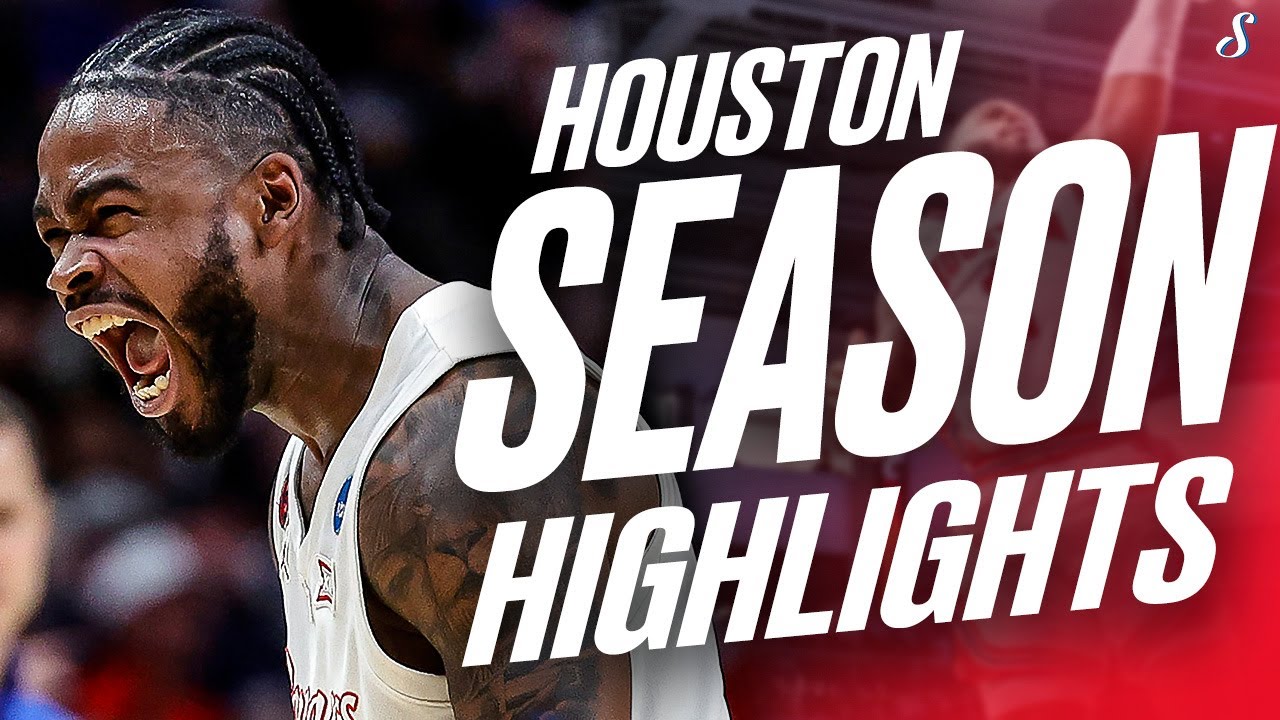 Jamal Shead FULL Houston Season Highlights | Consensus AA | Big 12 POY & DPOY | 12.9 PPG & 6.3 APG