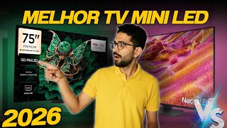 EITA! Melhores TVs Mini LED Baratas de 2026 | QUAL TV COMPRAR