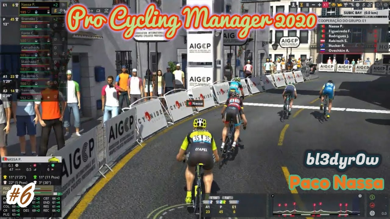 PCM 2020 Pro Cyclist #6 - As portas do top ten no Tour PRUride PH - YouTube