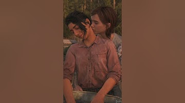 The Most Iconic Moment Of Ellie When She Kiss Dina - The Last Of Us Part 2 Remastered PS5 #shorts