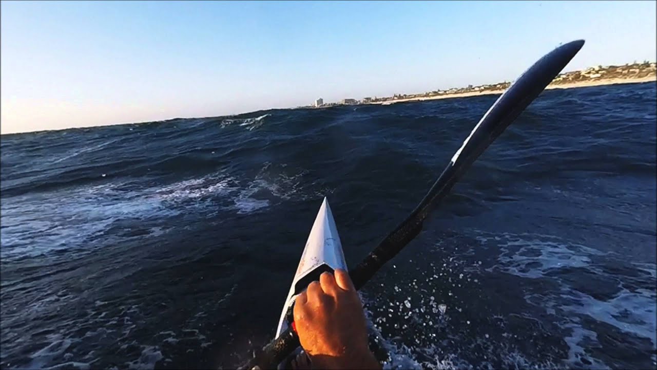Another Incredible Extreme Perth Downwind Surfski Paddle 16/03/16