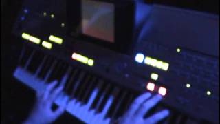 Carl Lewis playing keys - Abba Medley