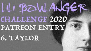 Boulanger Patreon Evaluation 6. Taylor