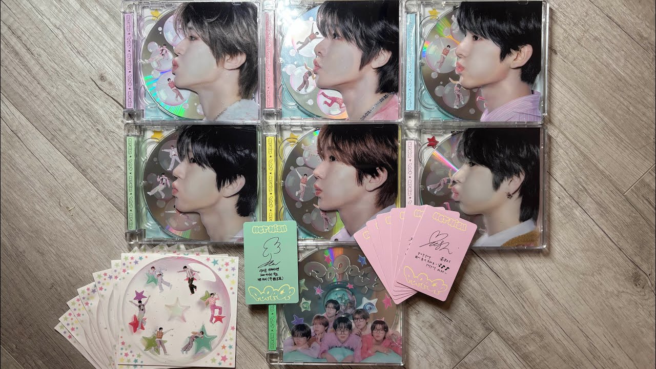 😴Веселая распаковка сета альбомов NCT WISH - POPPOP