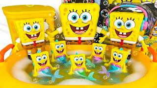 Ultimate SpongeBob Mermaid Bubble Pool Collection🧜‍♀️🛁 | Satisfying Water Toy Setup screenshot 2