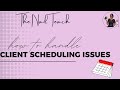 How to handle client scheduling issues  nail tech business  the nail teach  keishanails