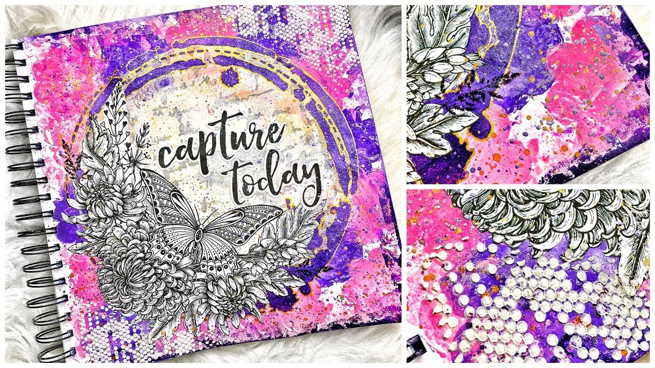 The Crafter's Workshop BlogChoose Happy, Darling Mixed Media Art Journal