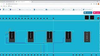 Parity generator on DeldSim | DELD Simulator