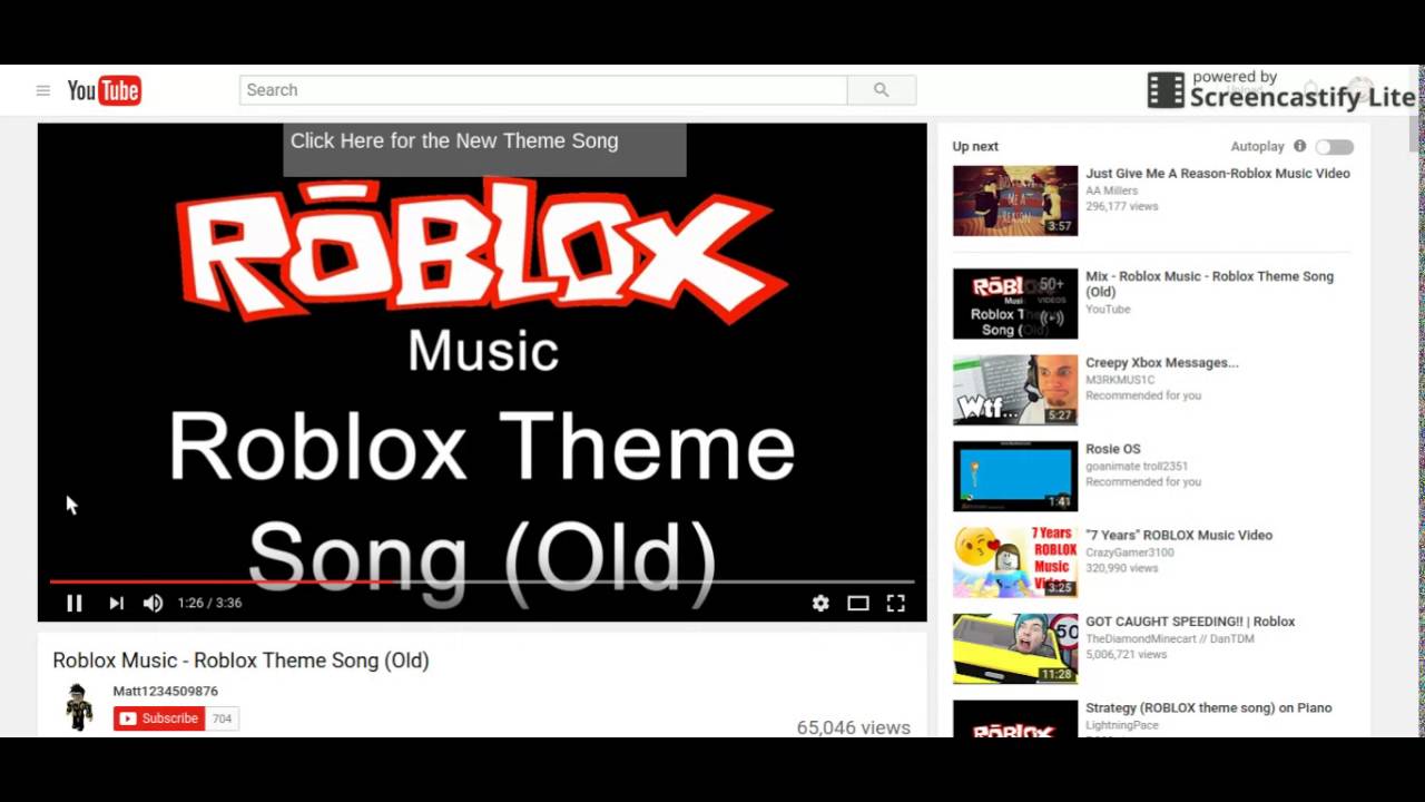 Roblox 2005 Theme With Lyrics Youtube