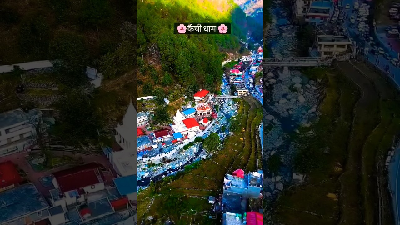 Perfect View of Kainchi Dham Nainital 