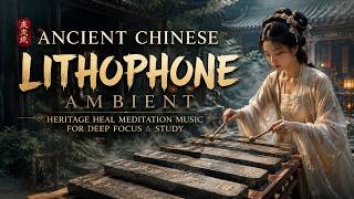 Ancient Chinese Lithophone Ambient | Heritage Heal Meditation Music for Deep Focus & Study