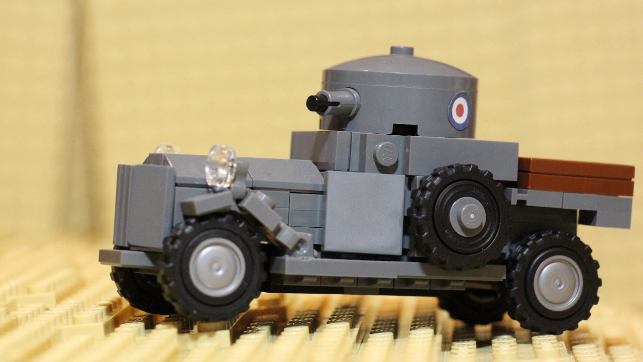 lego rolls royce armored car