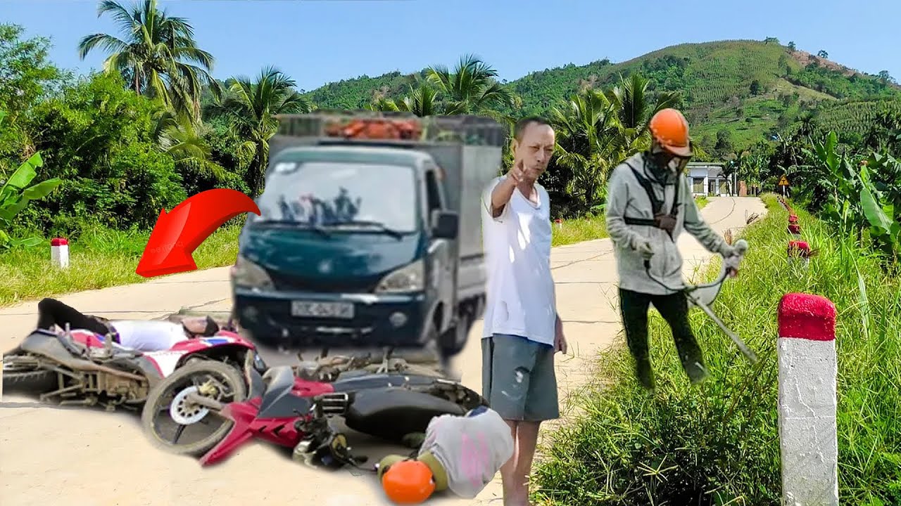 Old Man Says This Sidewalk Hasn't Been Cleaned In Years, Overgrown Grass - Mowing Lawn | Clean Up