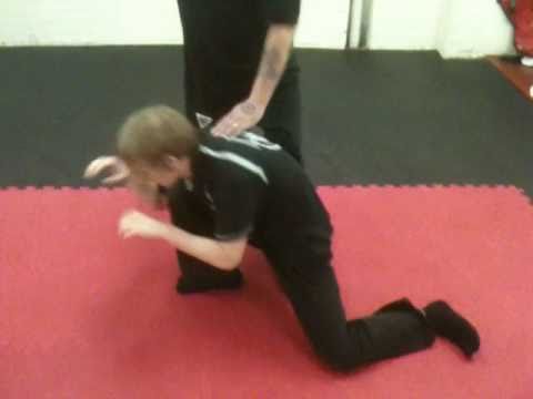 karate gi counter kicking drill 1.MOV