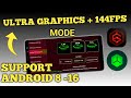 Unlock 120fps Android + Ultra Graphics 144FPS No-Root 100% Working | Max FPS Fix Lag - No Root