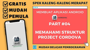 Mudah Belajar Android #04 - Struktur Projek Cordova - Apache Cordova