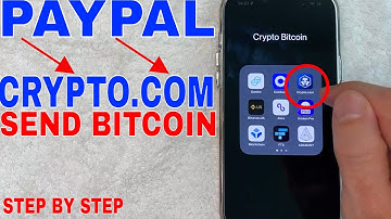 🔴🔴 How To Send Bitcoin From Paypal To Crypto.com ✅ ✅