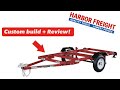 Harbor Freight Trailer | Custom DIY build + REVIEW!