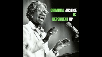 Thumbnail of A Word from Shirley Chisholm on JUSTICE