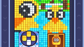Pixel Flow Level 1549 Very Hard Solution Walkthrough