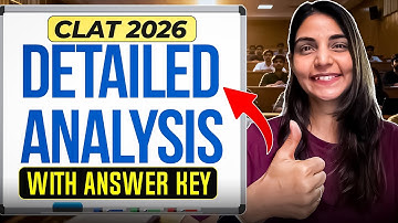 CLAT 2026 COMPLETE PAPER ANALYSIS - LIVE With We Learn Legal