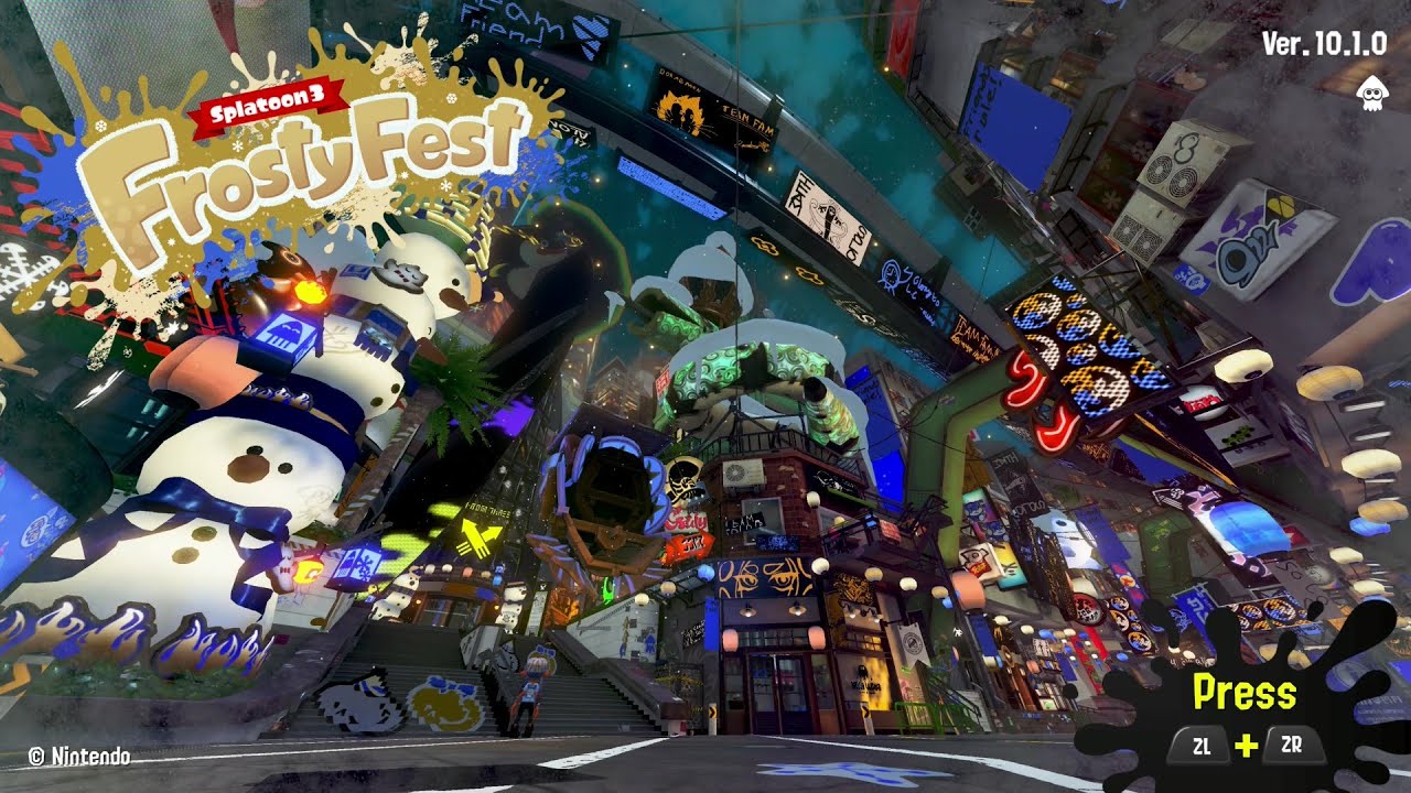 Splatoon 3 (2022) | Splatfest Battles: Frosty Fest - Friends Defender - Online Play - Part 2