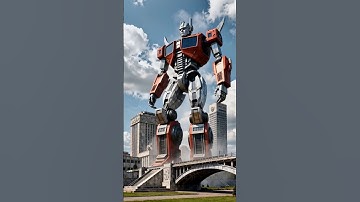 Soviet Mighty Marshal, Metroplex-0025, Transformed! #TransformTransformers #Mecha #Sci-Fi #aigc