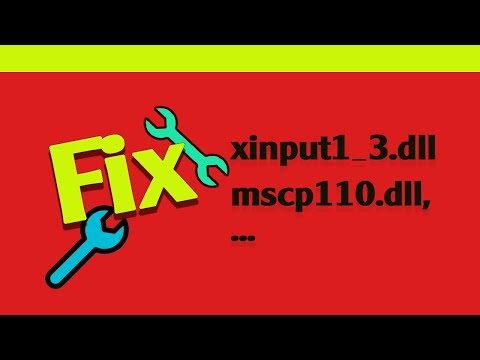 Hướng dẫn cách fix lỗi xinput1_3.dll, d3dx9_43.fll, mscp110.dll,… khi cài chương trình và trò chơi