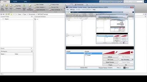 MATLAB Basics: Opening Monitor, Inputs, Outputs and Variables