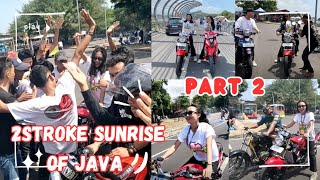 part 2 acara 2 stroke sunrise of Java di pantai Marina boom Banyuwangi
