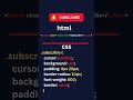Create a subscribe button with html and css #codingforbeginners #programmingtips #webdevelopment