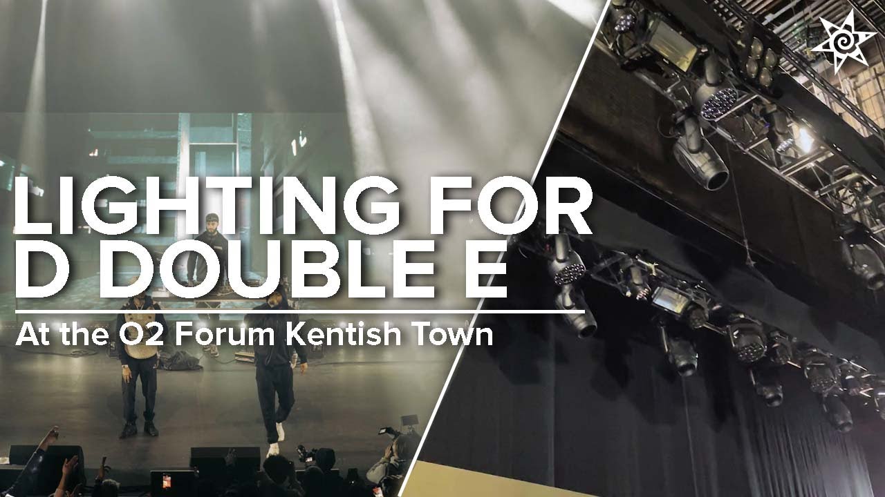 Lighting for D Double E | Robe, GLP, Ayrton and Avolites | Lighting Vlog
