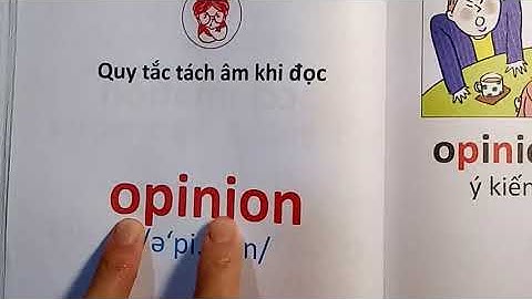 Đánh vần tiếng anh học cùng con tập 2 - bài 11: Quy tắc tách âm khi đọc từ tiếng anh?
