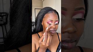 Step by step cut crease tutorial. #makeup #beginnerfriendlymakeupforblackwomen