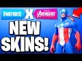 All Avengers Skins Fortnite