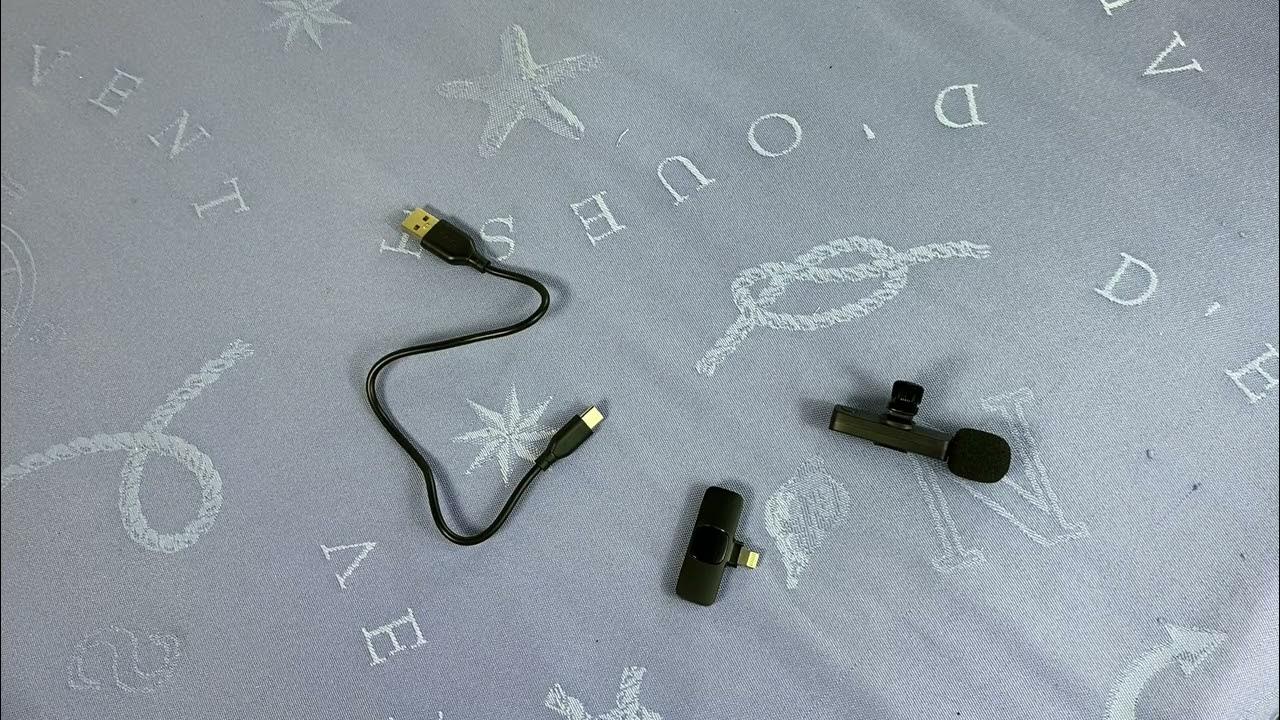 Maybesta Professional Wireless Lavalier Lapel Microphone for iPhone