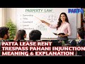 TOP List Property Law Legal Terms PART -2| Patta Lease,Mortagage ,Tenant Trespass etc., Full Guide